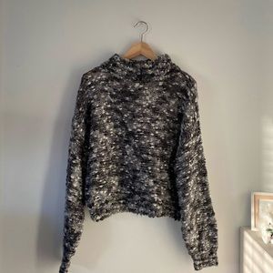 Hollister chunky mock neck sweater